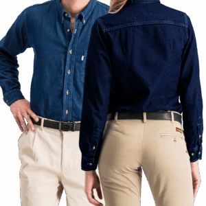 Camisa Casual Mezclilla